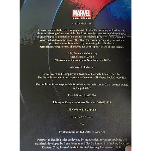 Marvel Captain America Escape from Black Panther Passport to Reading Level 2 - Picture 9 of 10